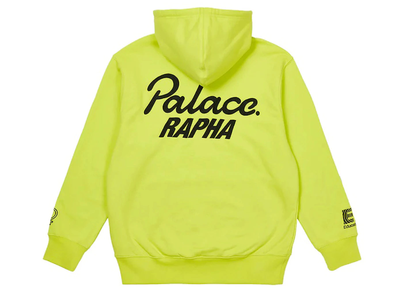 Palace x Rapha EF Education First Hoodie Neon Yellow