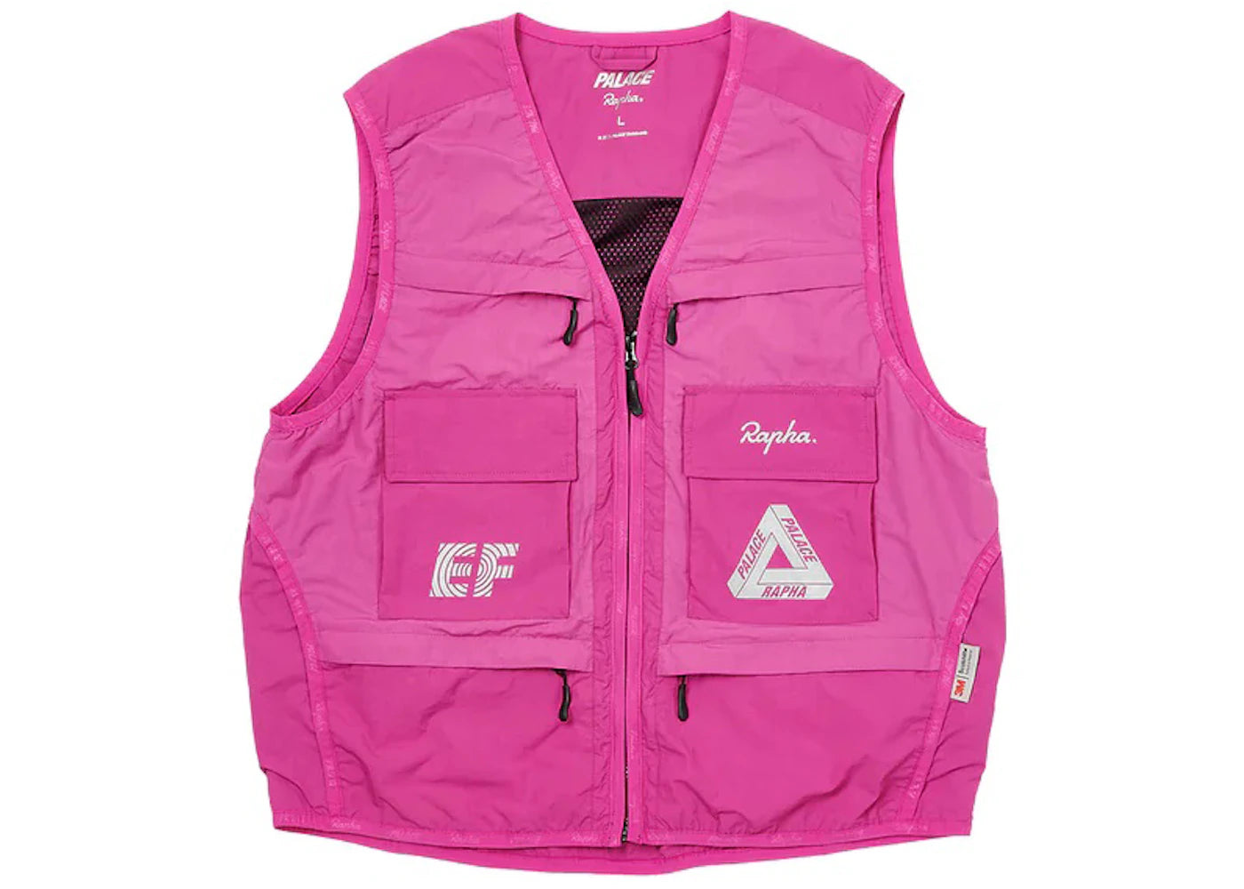Palace x Rapha EF Education First Utility Vest Pink