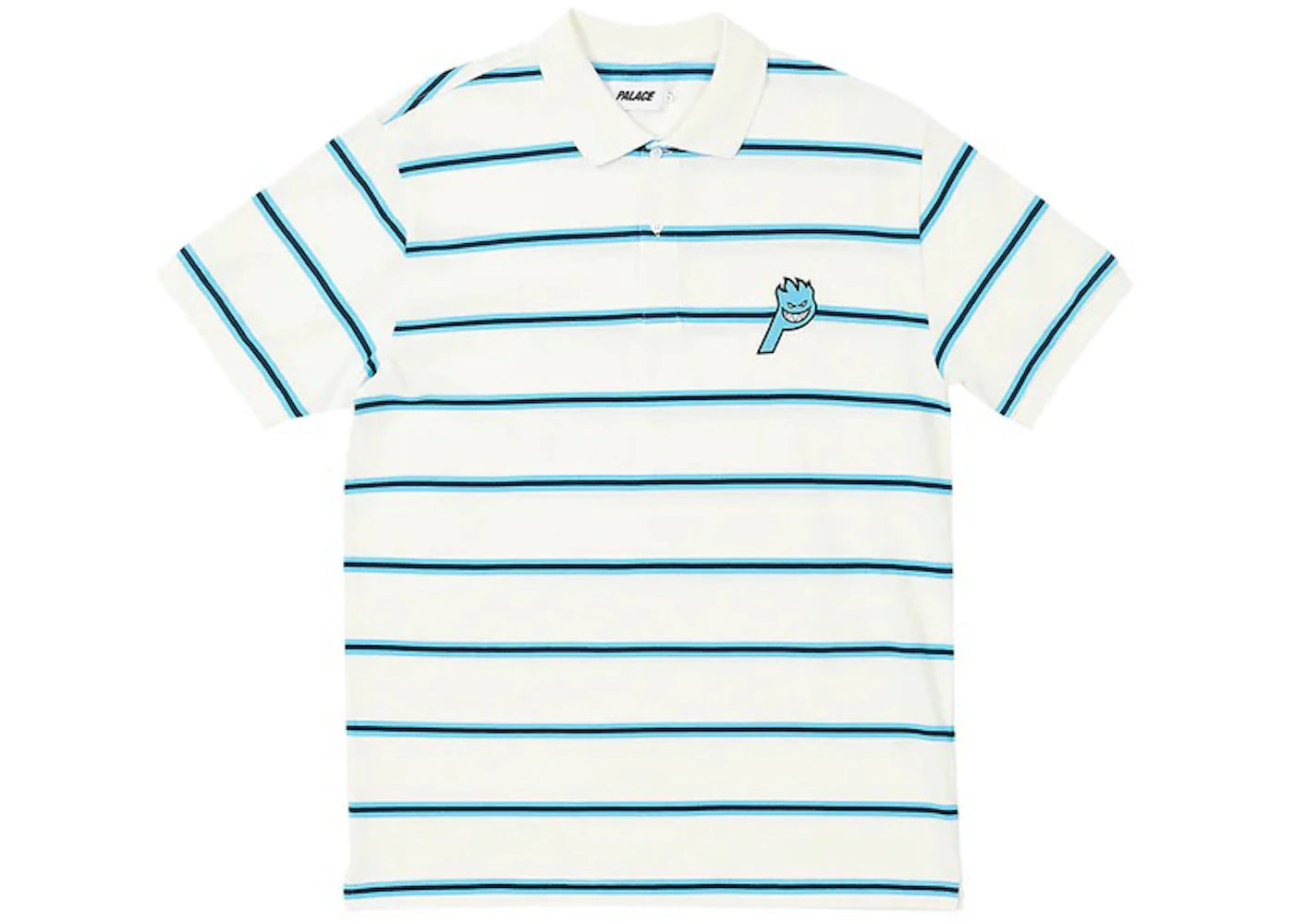 Palace x Spitfire Polo White