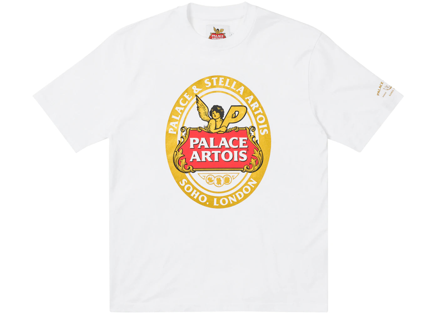 Palace x Stella Artois Coaster T-shirt White