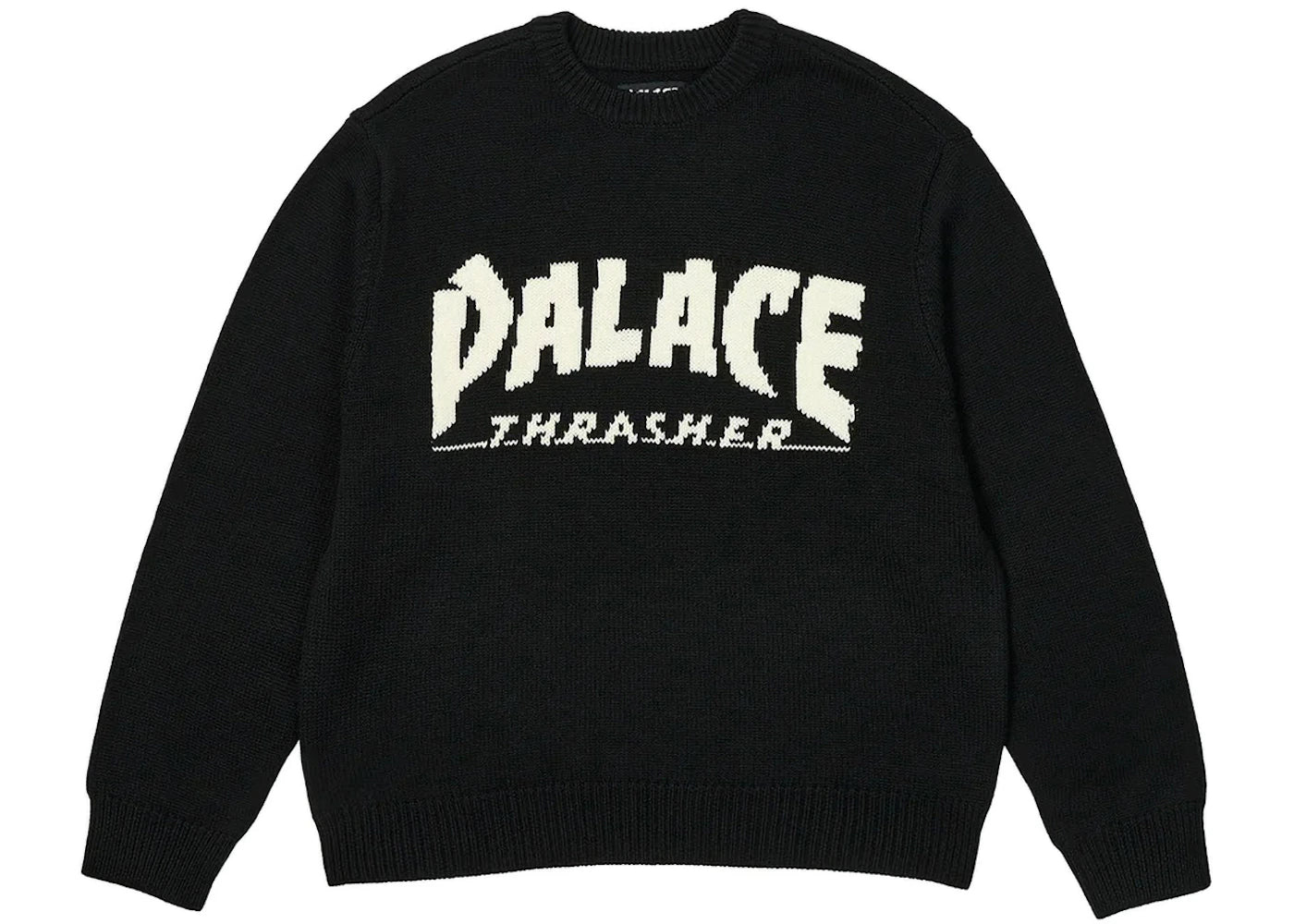 Palace x Thrasher Knit Black