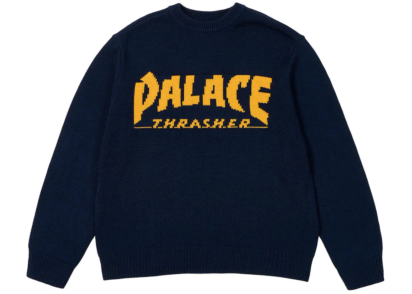 Palace x Thrasher Knit Navy