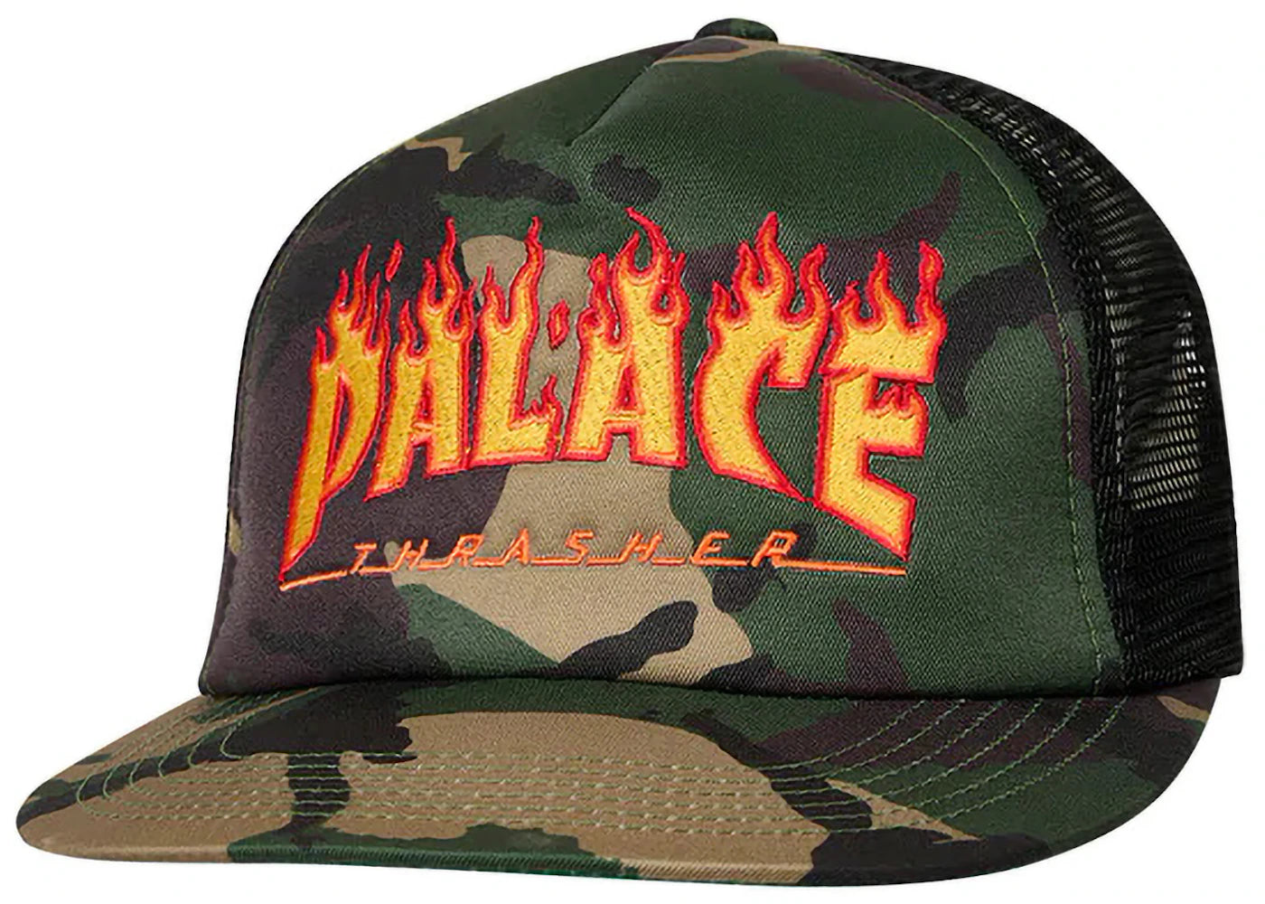 Palace x Thrasher Trucker Camo
