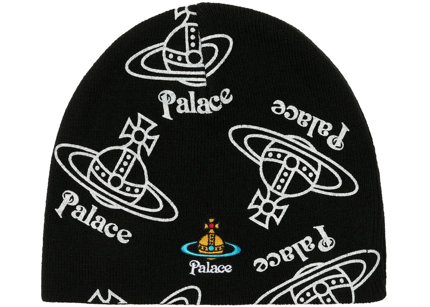 Palace x Vivienne Westwood Jersey Beanie Black