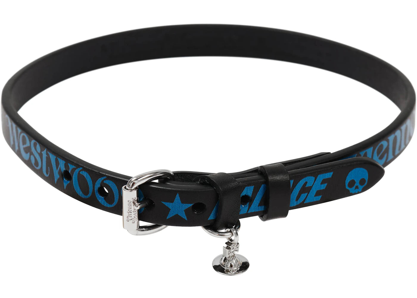 Palace x Vivienne Westwood Leather Choker Black