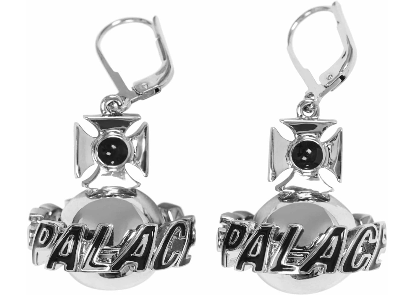 Palace x Vivienne Westwood Orb Earrings Silver