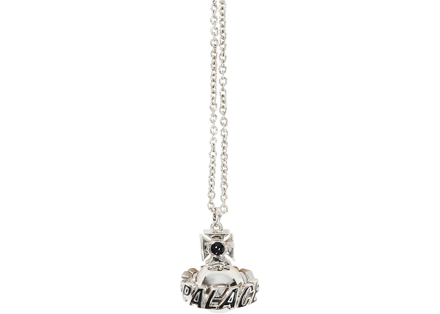 Palace x Vivienne Westwood Orb Pendant Silver