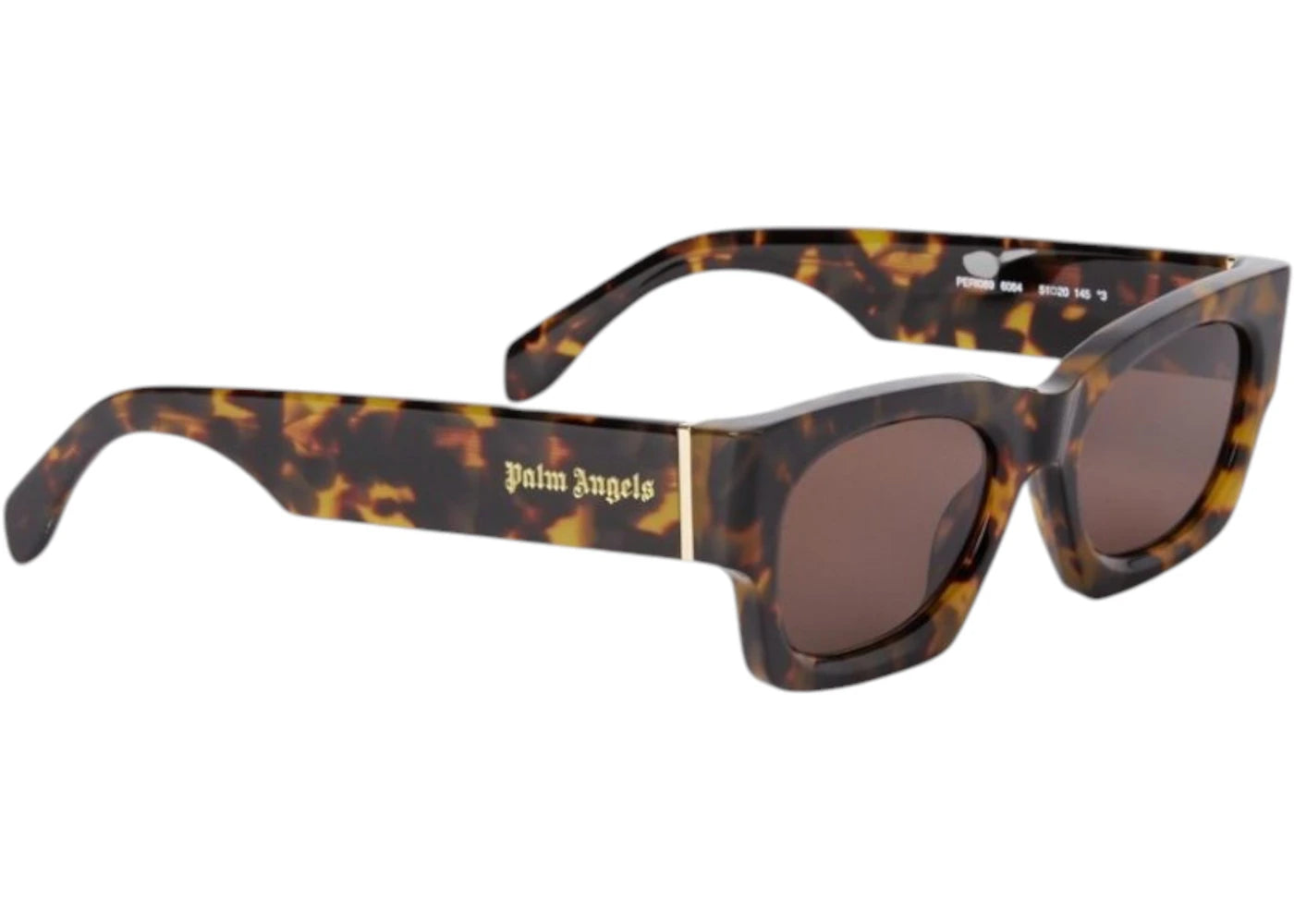Palm Angels Bodie Sunglasses Havana Brown Bodie Havana (PERI089F24PLA0016064)