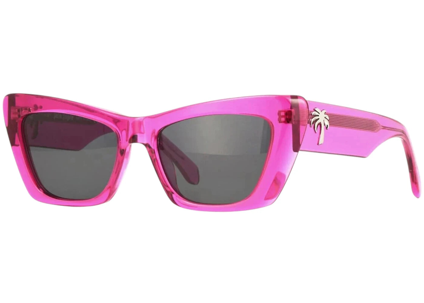 Palm Angels Fairfield Sunglasses Pink Dark Grey (PERI058S24PLA0013007)