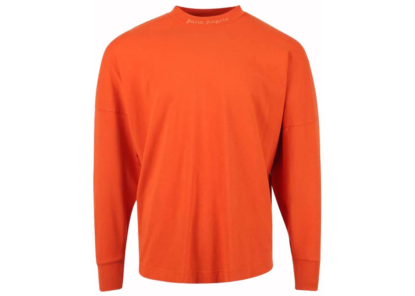 Palm Angels Glitter Classic Logo Over Tee Orange