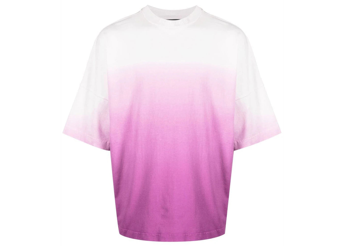 Palm Angels Gradient Overlogo Tee Purple/White