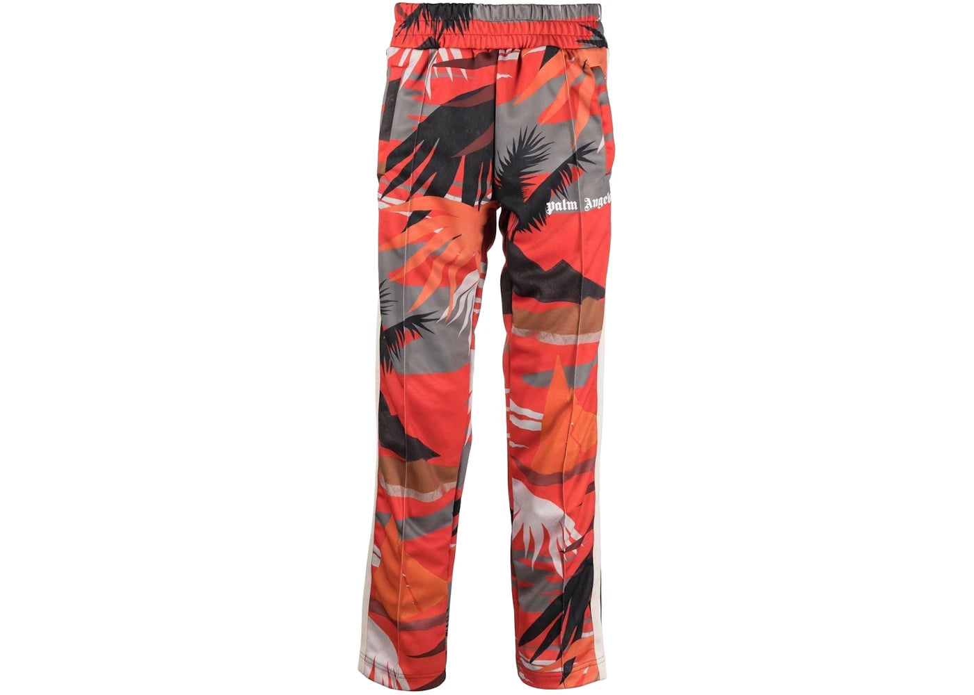 Palm Angels Hawaii Track Pants Red/Multi/Off white
