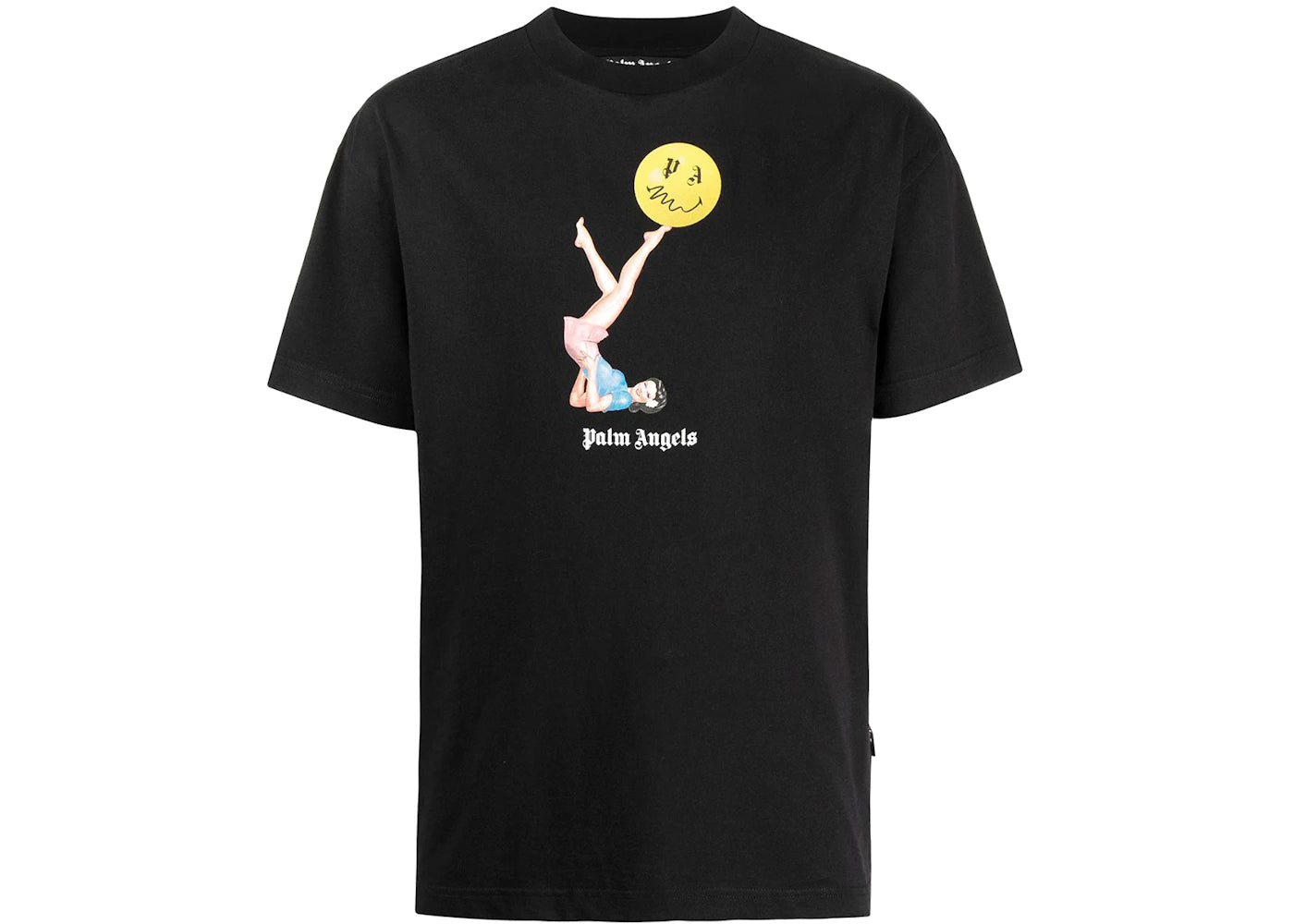 Palm Angels Juggler Pin Up Tee Black