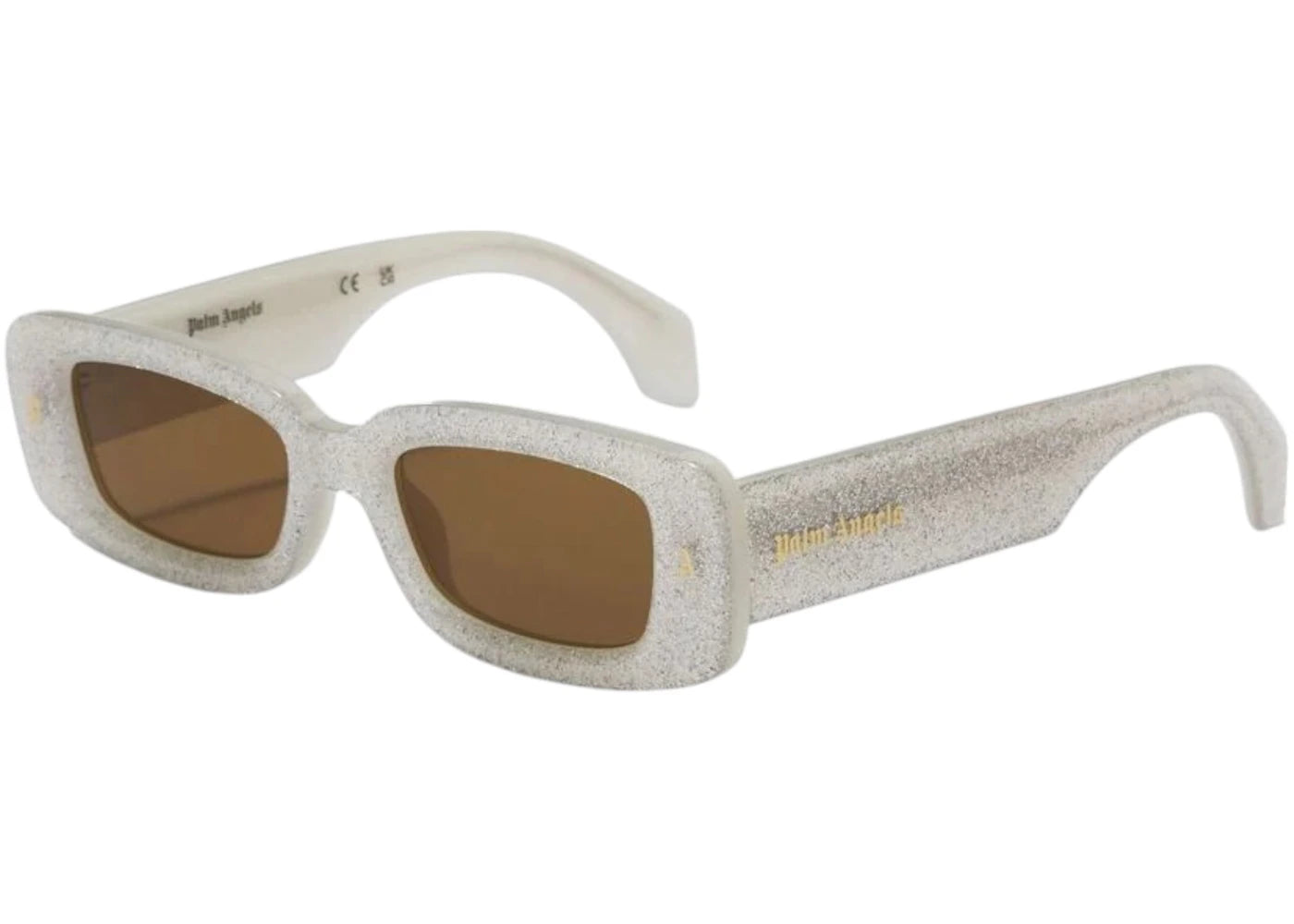 Palm Angels Lala Sunglasses Glitter/Brown