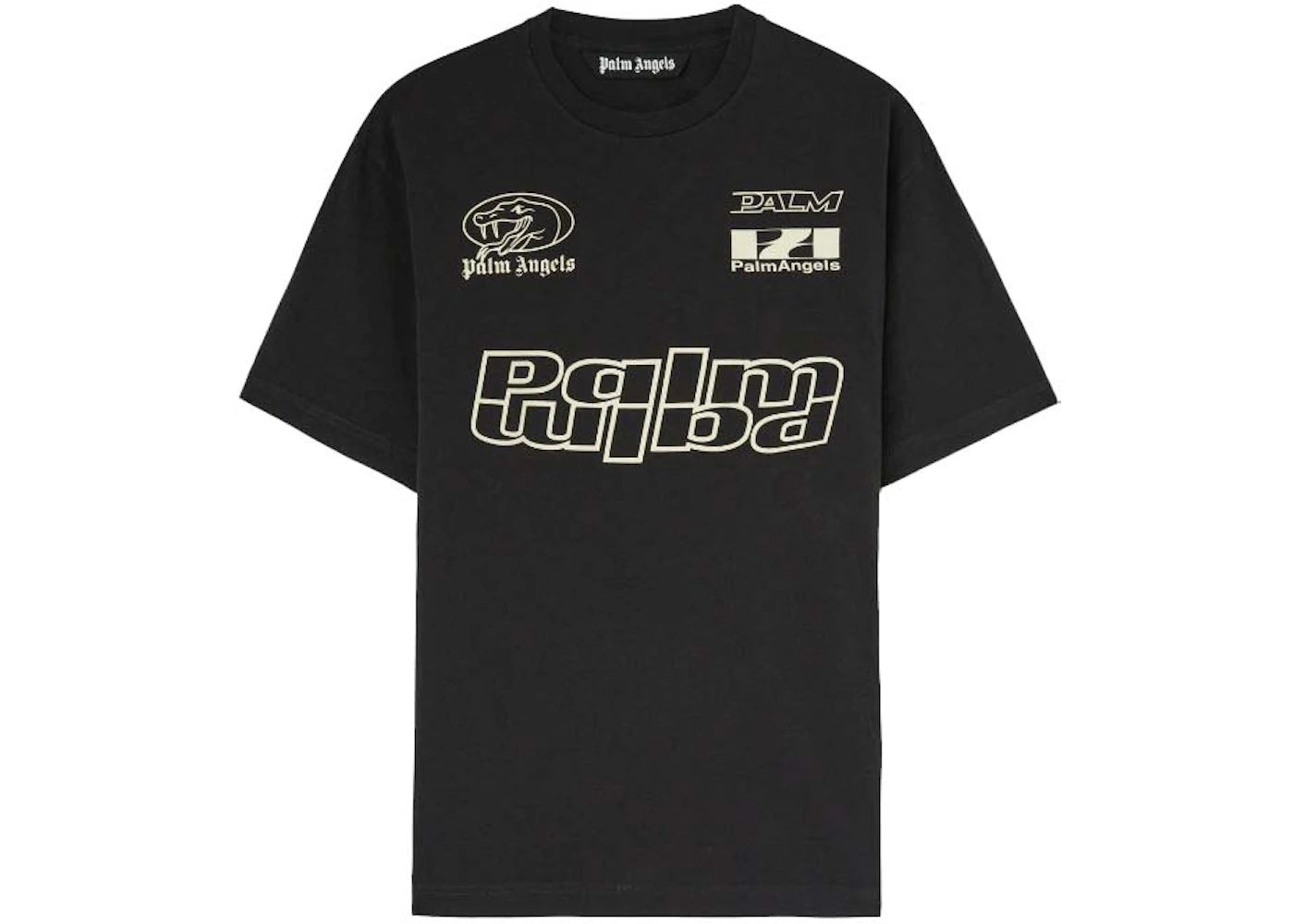 Palm Angels Lunar New Year T-shirt Black/Off White