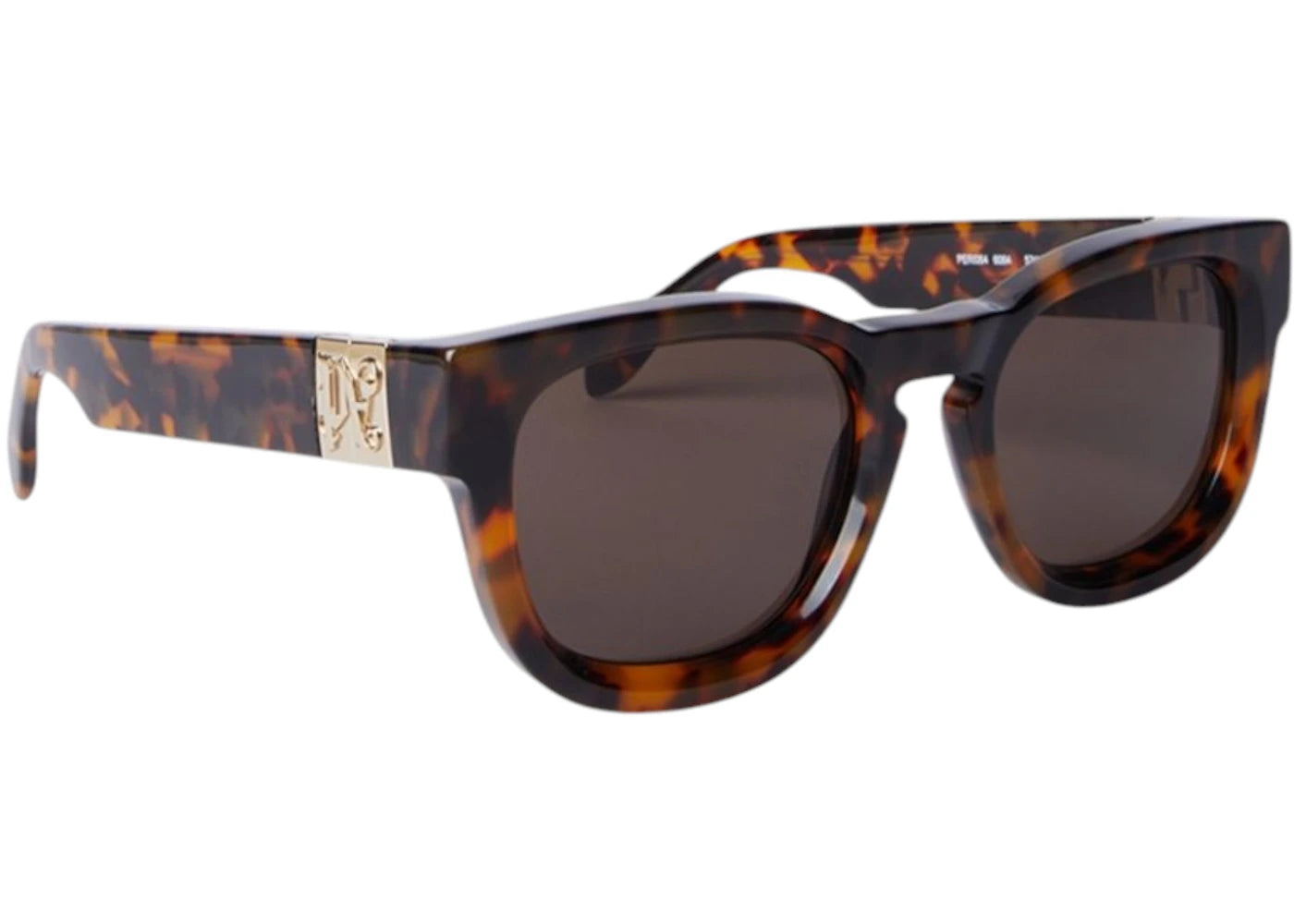 Palm Angels Riverside Sunglasses Havana Brown (PERI064S24PLA0016064)
