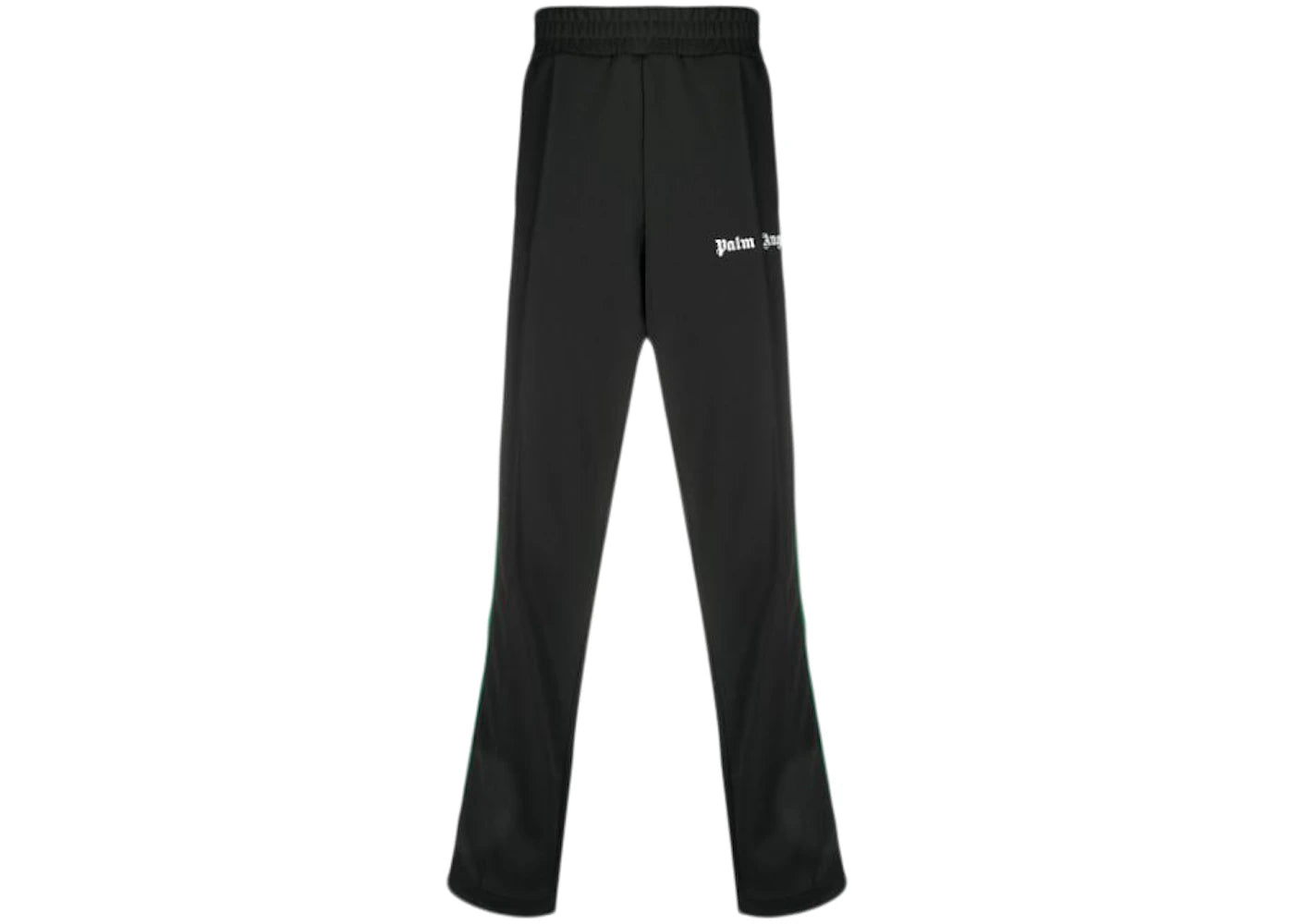 Palm Angels Side Stripe Track Straight Fit Pants Black/Green/Red