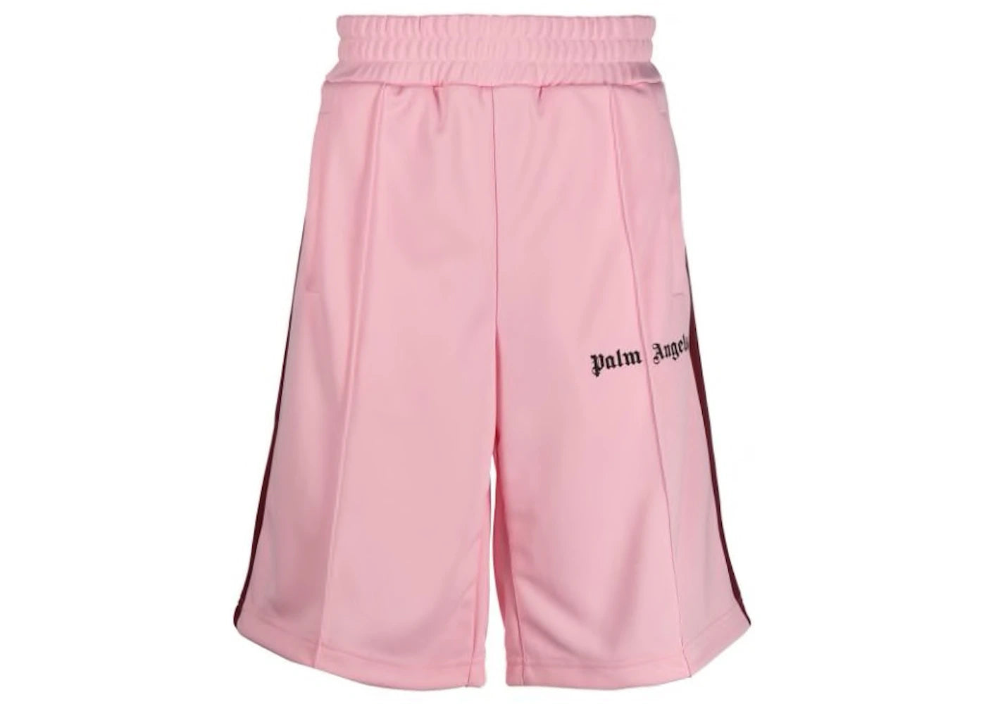 Palm Angels Side Stripe logo track Shorts Pink Red