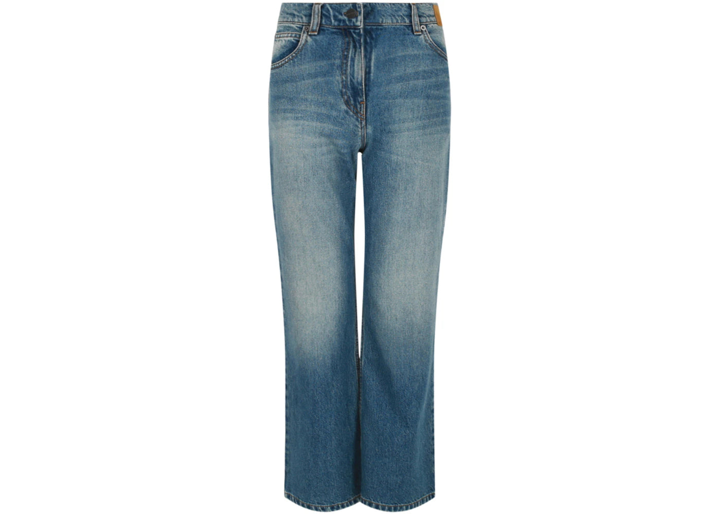 Palm Angels Star Flare Jeans Blue
