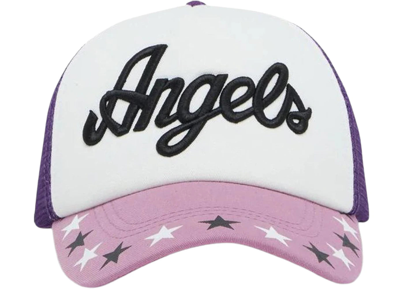 Palm Angels Star Trucker Cap Lilac/Black