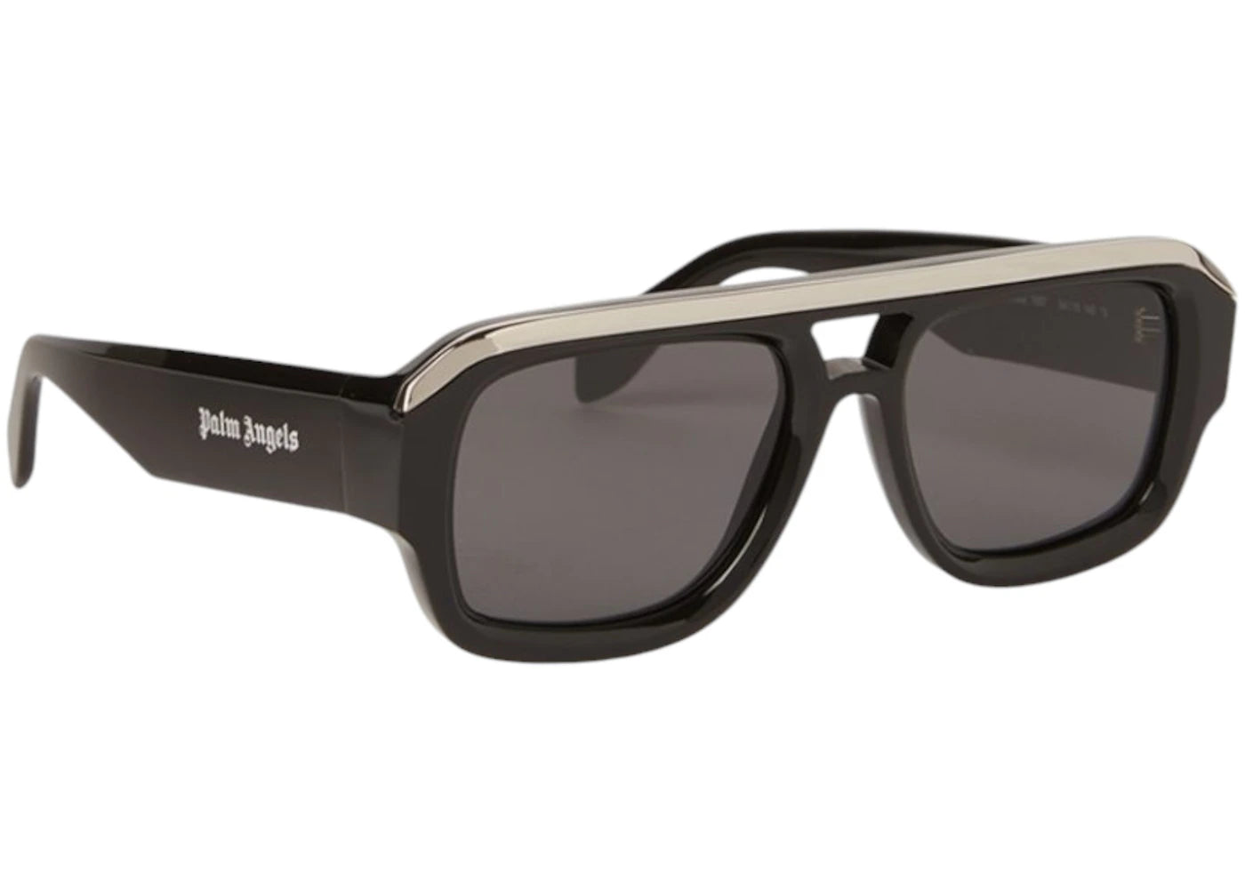 Palm Angels Stockton Sunglasses Black Dark Grey (PERI062S24PLA0011007)