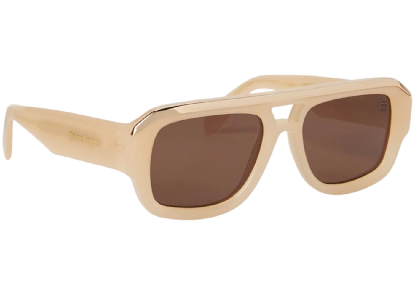 Palm Angels Stockton Sunglasses Sand Brown (PERI062S24PLA0011764)
