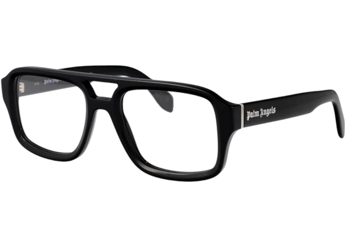 Palm Angels Style 16 Eyeglasses Black Clear Lens (PERJ016S25PLA0011000)