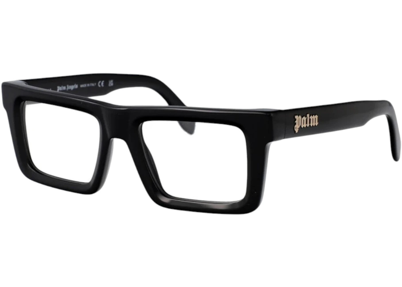 Palm Angels Style 1A Eyeglasses Black Clear Lens (PERJ01AS25PLA0011000)