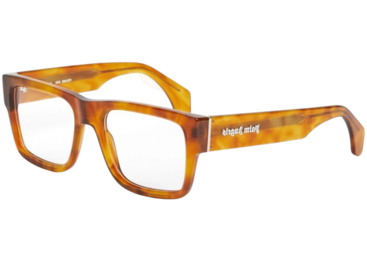 Palm Angels Style 2 Eyeglasses Light Havana Clear Lens (PERJ002F24PLA0012400)