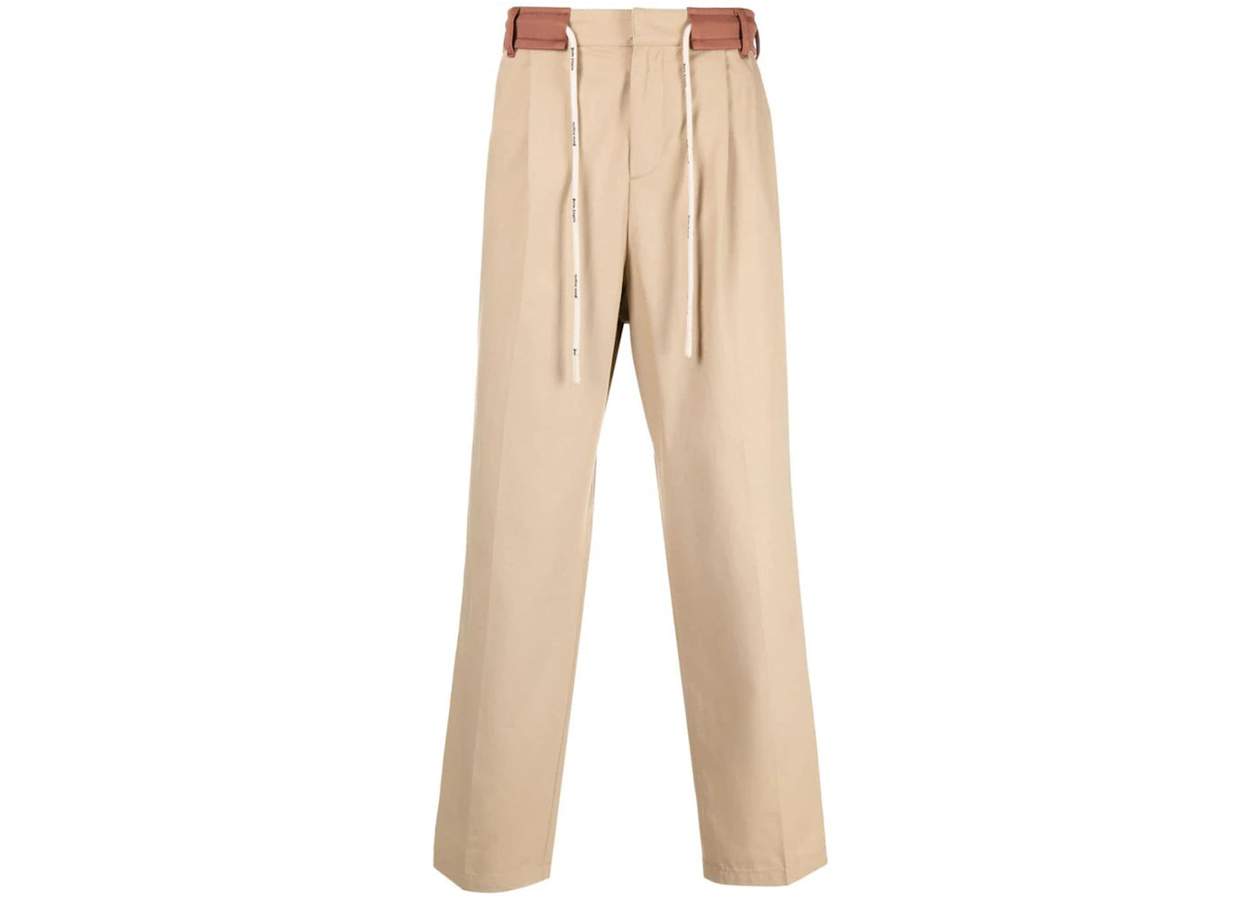 Palm Angels Track Belt Pants Beige/Tan