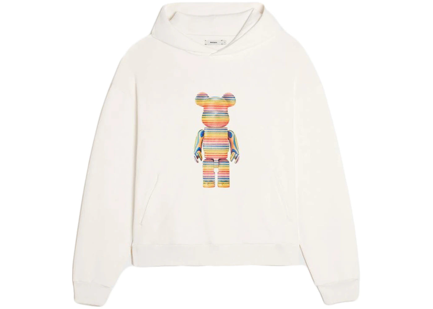 Pangaia x Haroshi x Medicom Toy Recycling Hoodie Off White