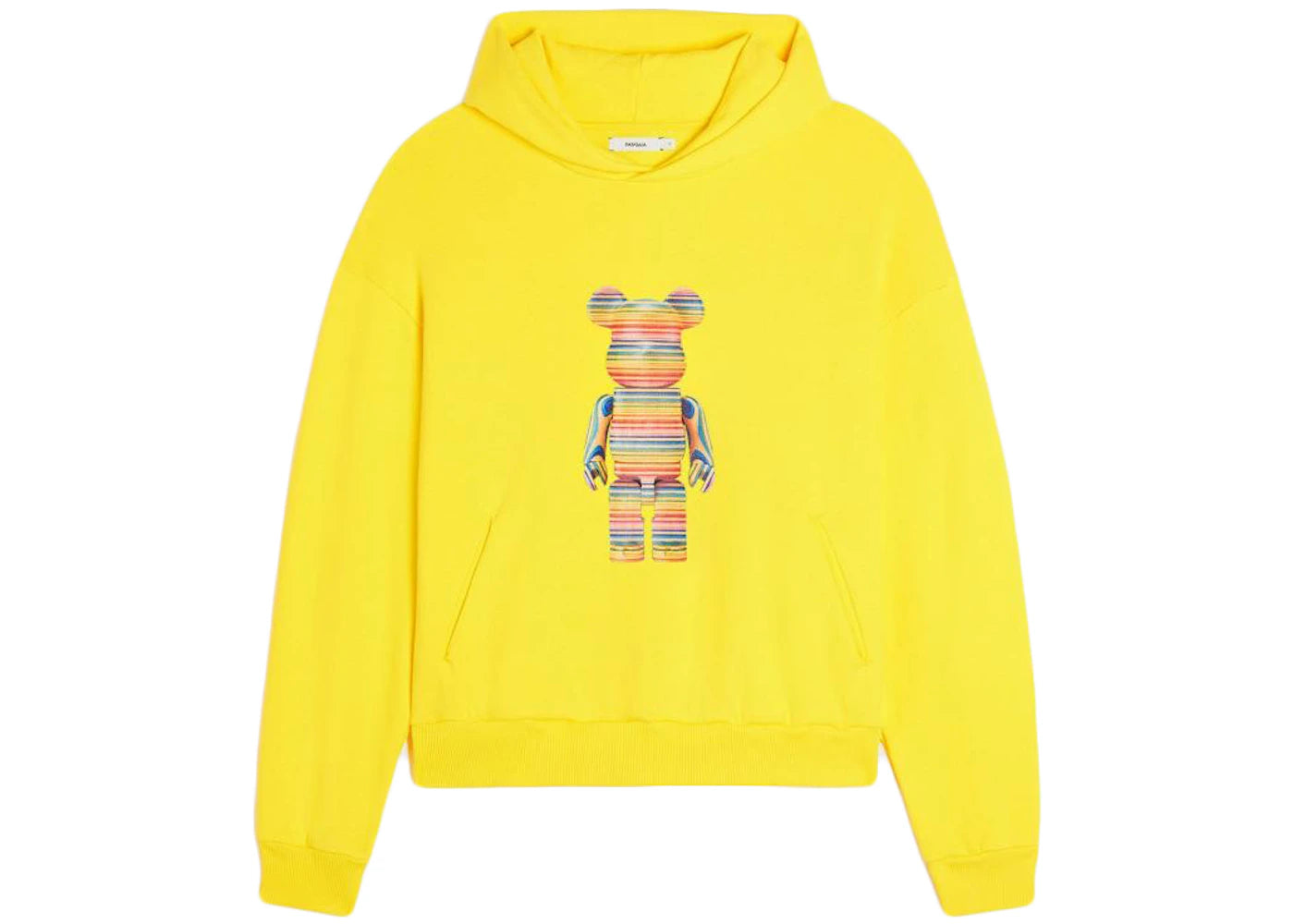 Pangaia x Haroshi x Medicom Toy Recycling Hoodie Yellow