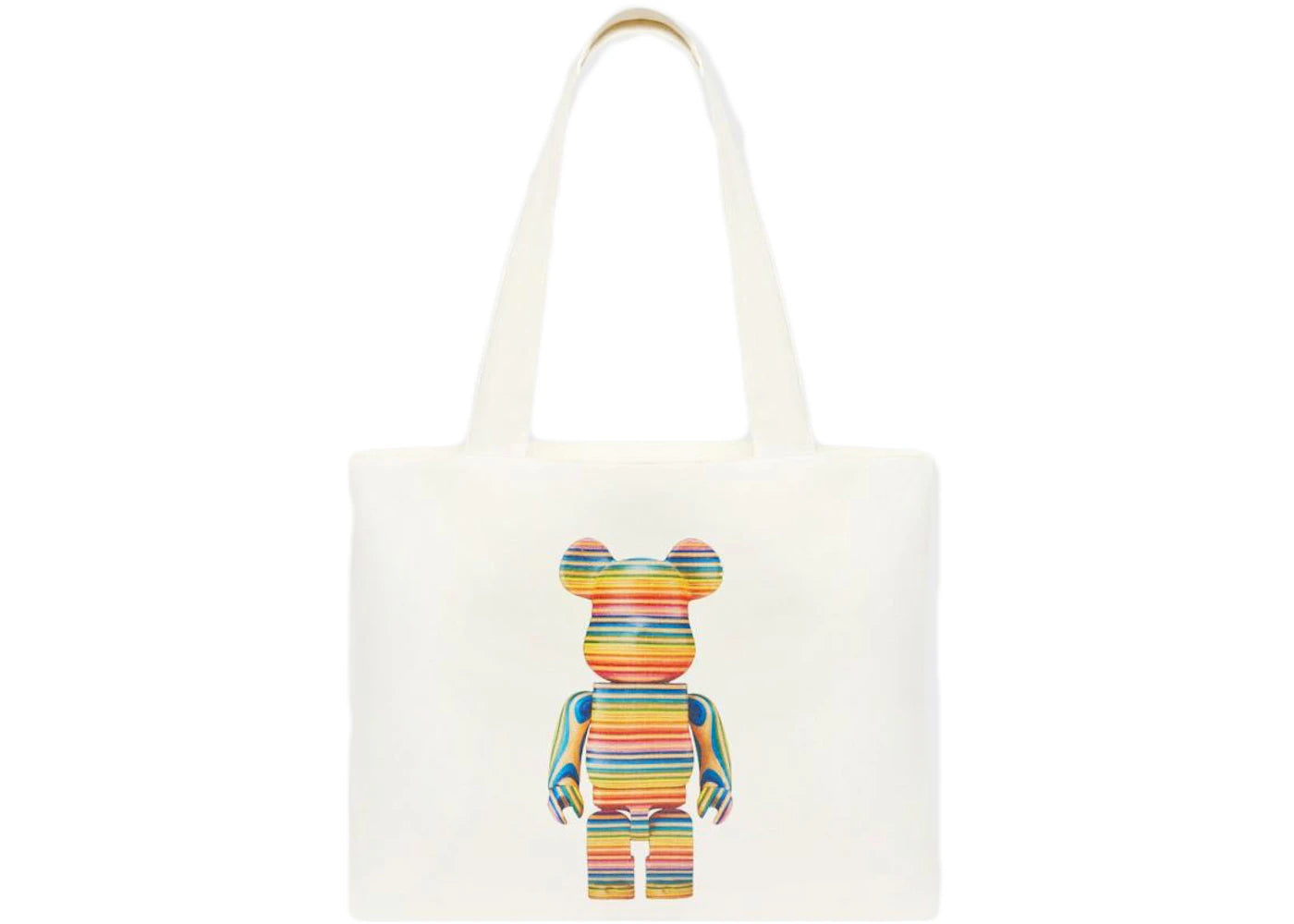 Pangaia x Haroshi x Medicom Toy Tote Bag Off White