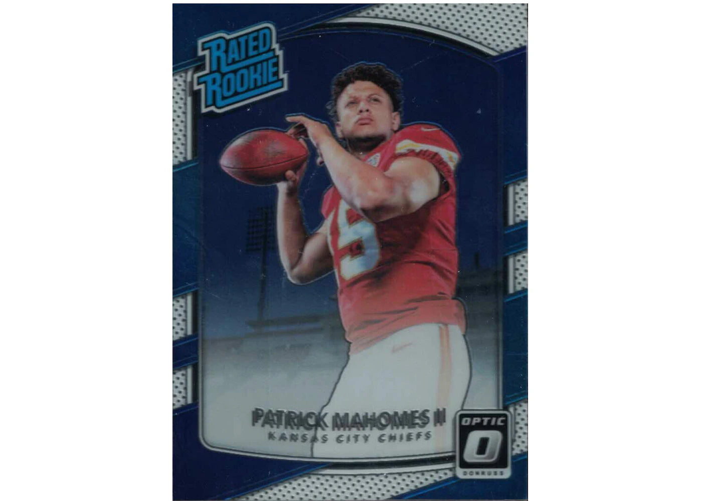 Patrick Mahomes 2017 Panini Donruss Optic Rookie #177 (Ungraded)