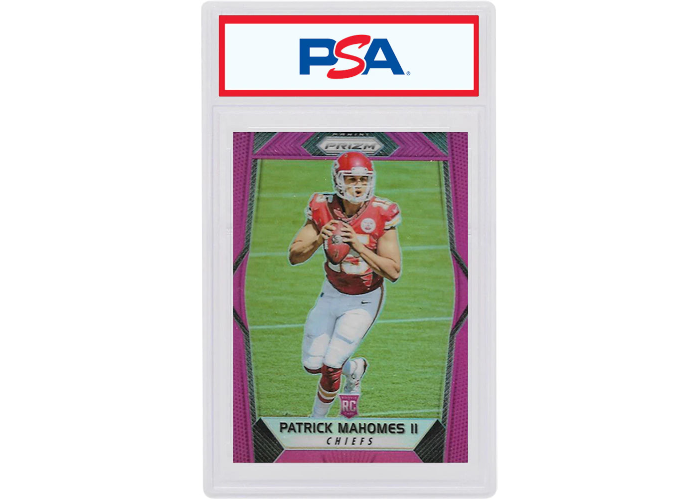 Patrick Mahomes 2017 Panini Prizm Rookie Pink #269 (PSA or BGS Graded)