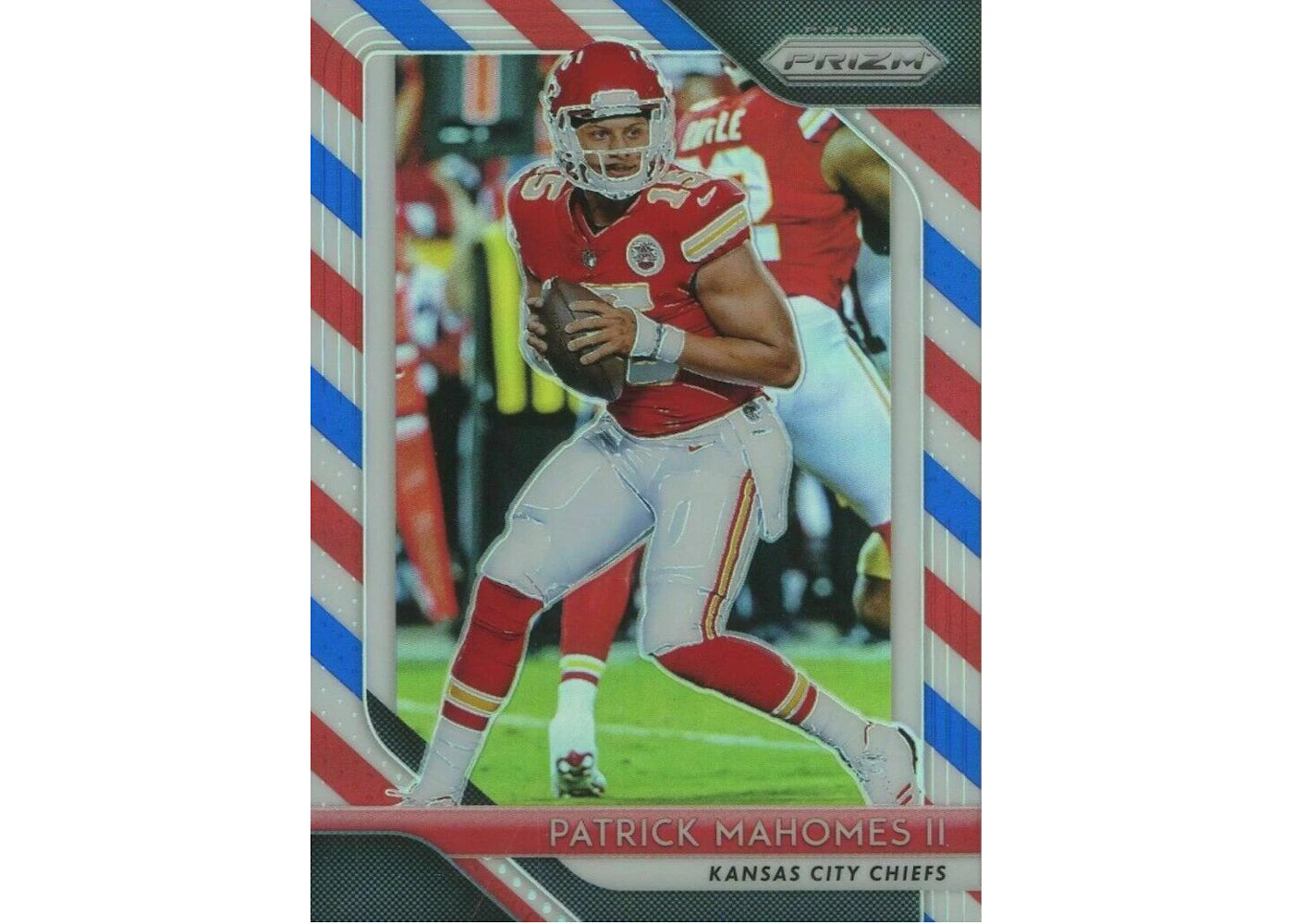 Patrick Mahomes 2018 Panini Prizm Red/White/Blue #102 (Ungraded)