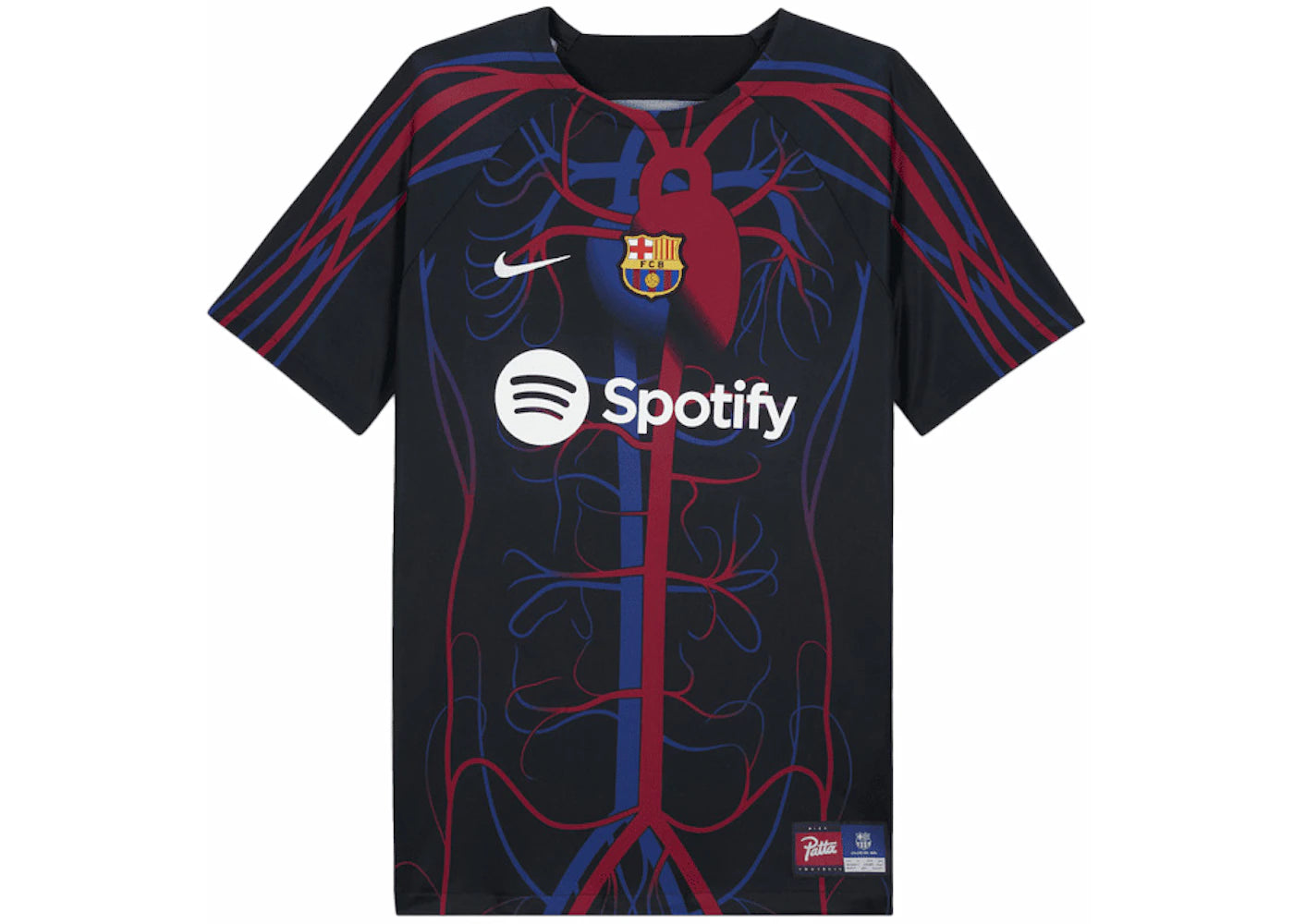 Patta x Barcelona FC Culers del Món Pre-Match Jersey (Asia Sizing) Black/White