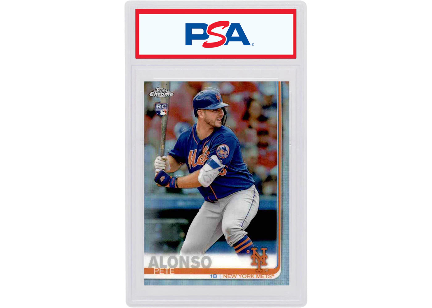 Pete Alonso 2019 Topps Chrome Rookie Refractor #204 (PSA or BGS Graded)
