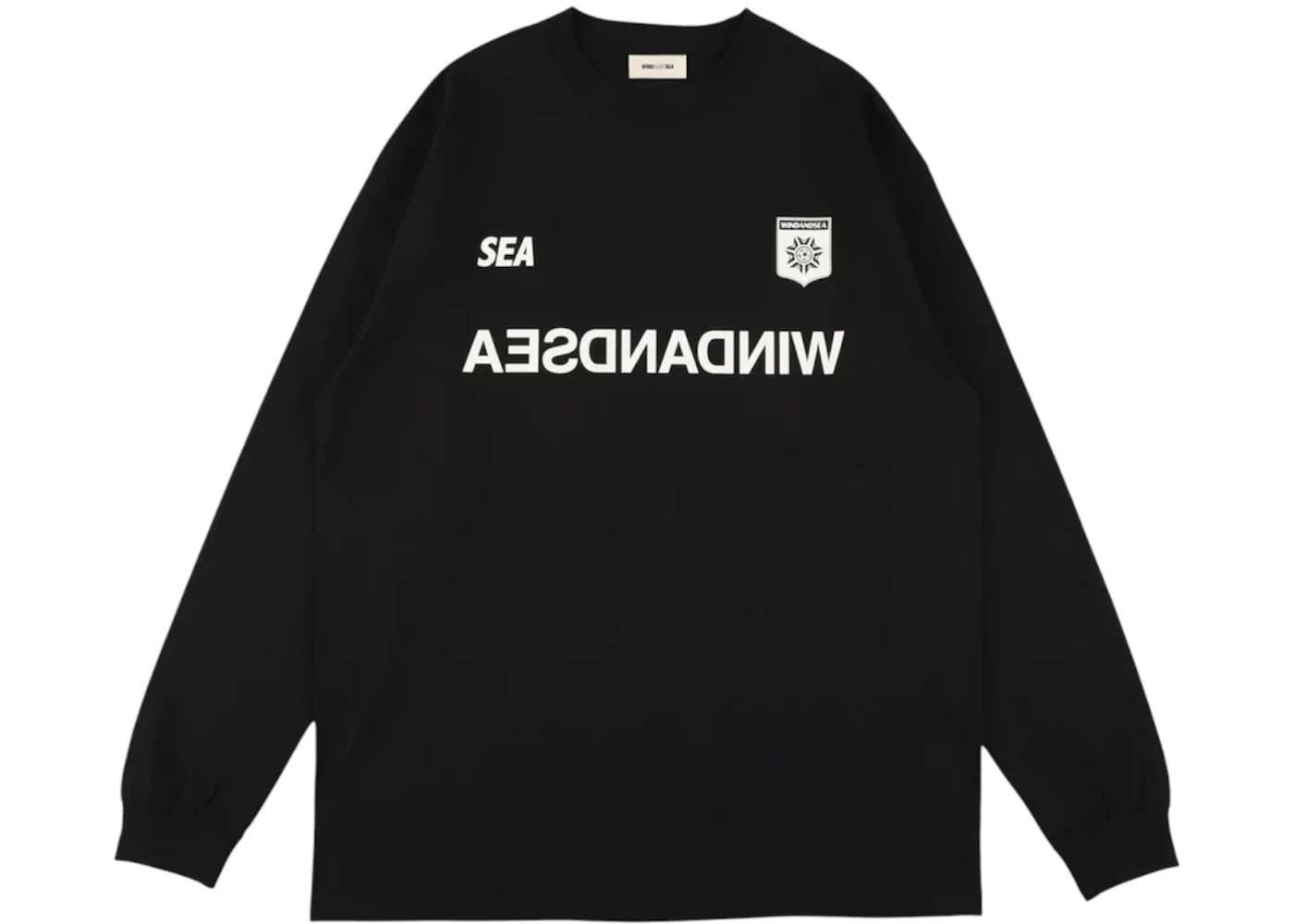 Playstation x Wind and Sea LS Tee Black