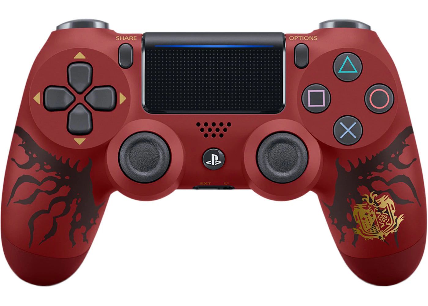 Playstation PS4 Dualshock 4 Monster Hunter World Liolaeus Edition Controller