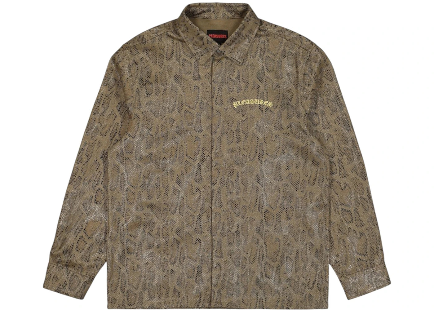 Pleasures Anaconda Overshirt Brown