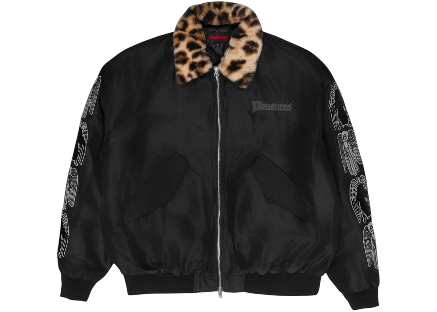 Pleasures Angel Demon Flight Jacket Black