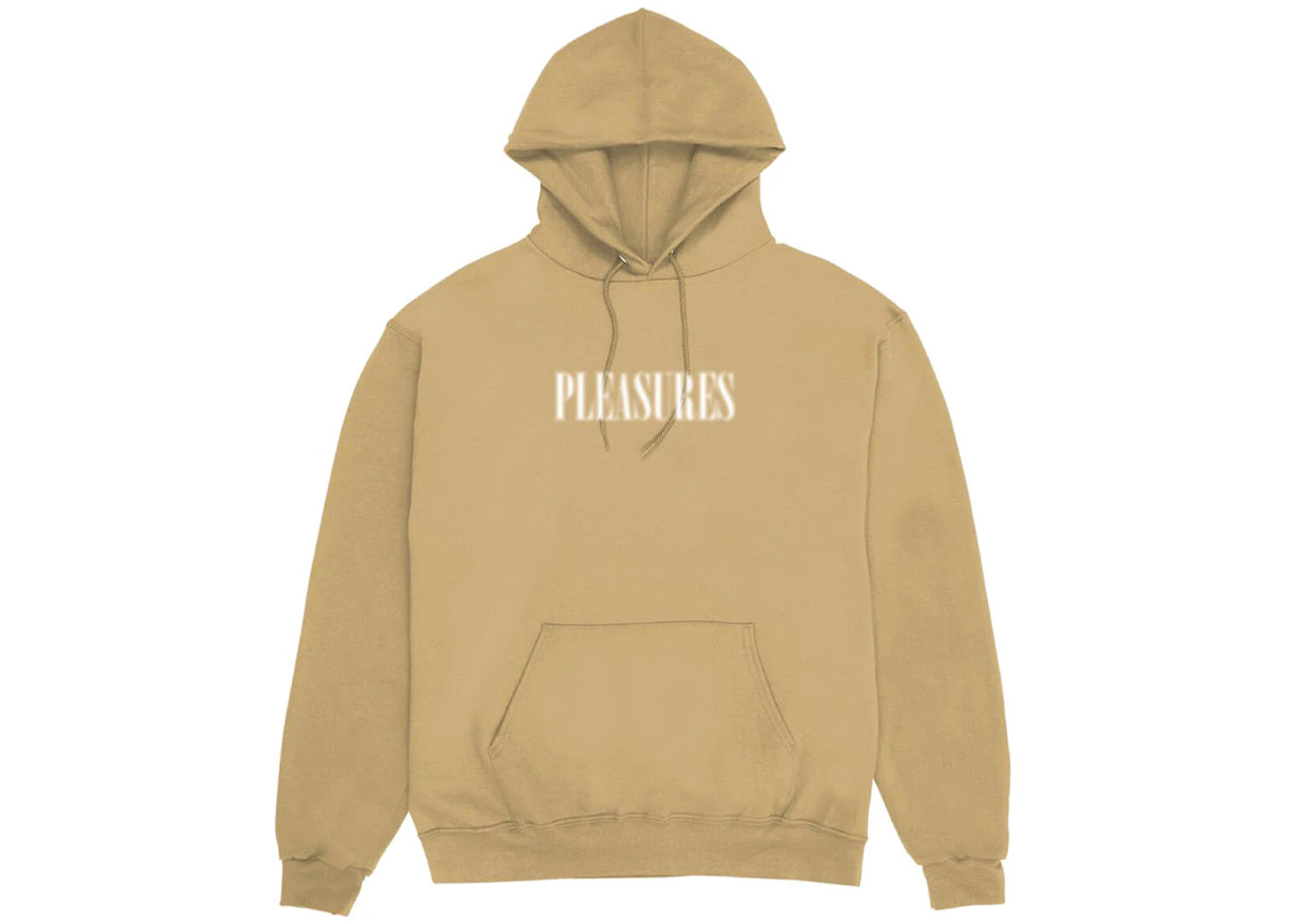 Pleasures Blurry Hoodie Sand