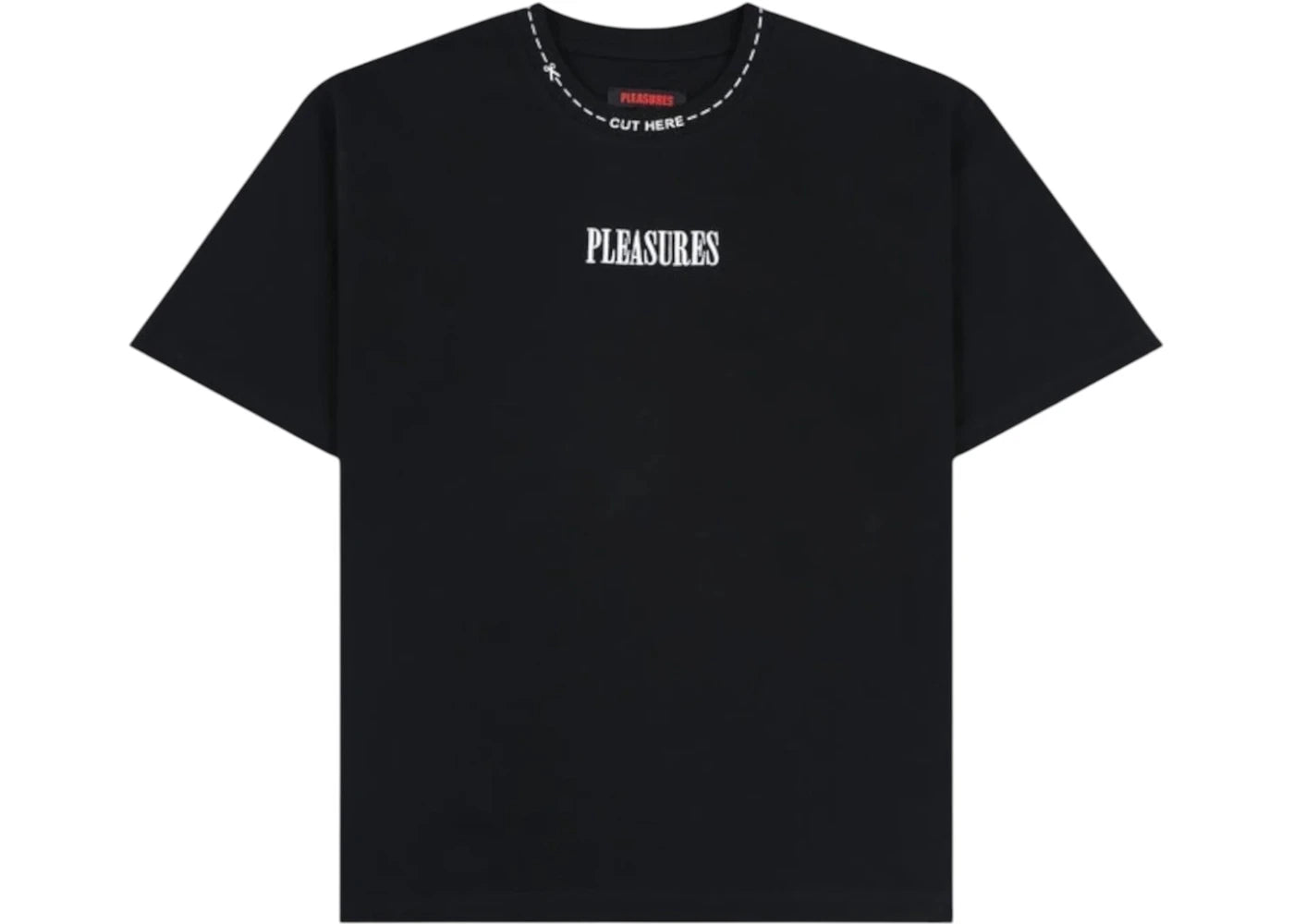 Pleasures Cut Here Heavyweight Shirt Black