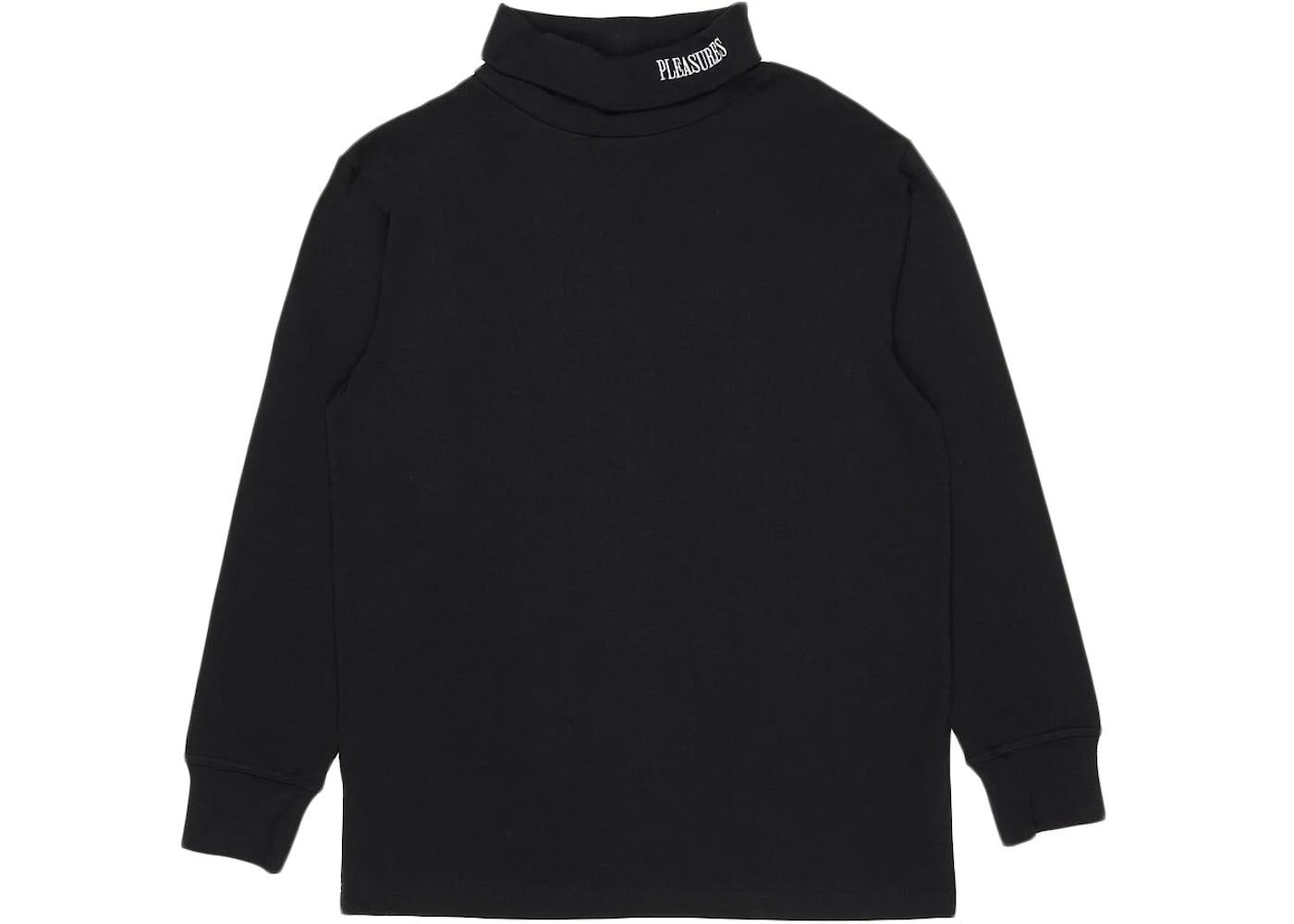 Pleasures Cut Here Turtleneck Shirt Black