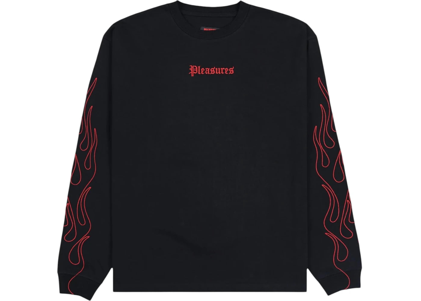 Pleasures Fiery Heavyweight L/S T-Shirt Black