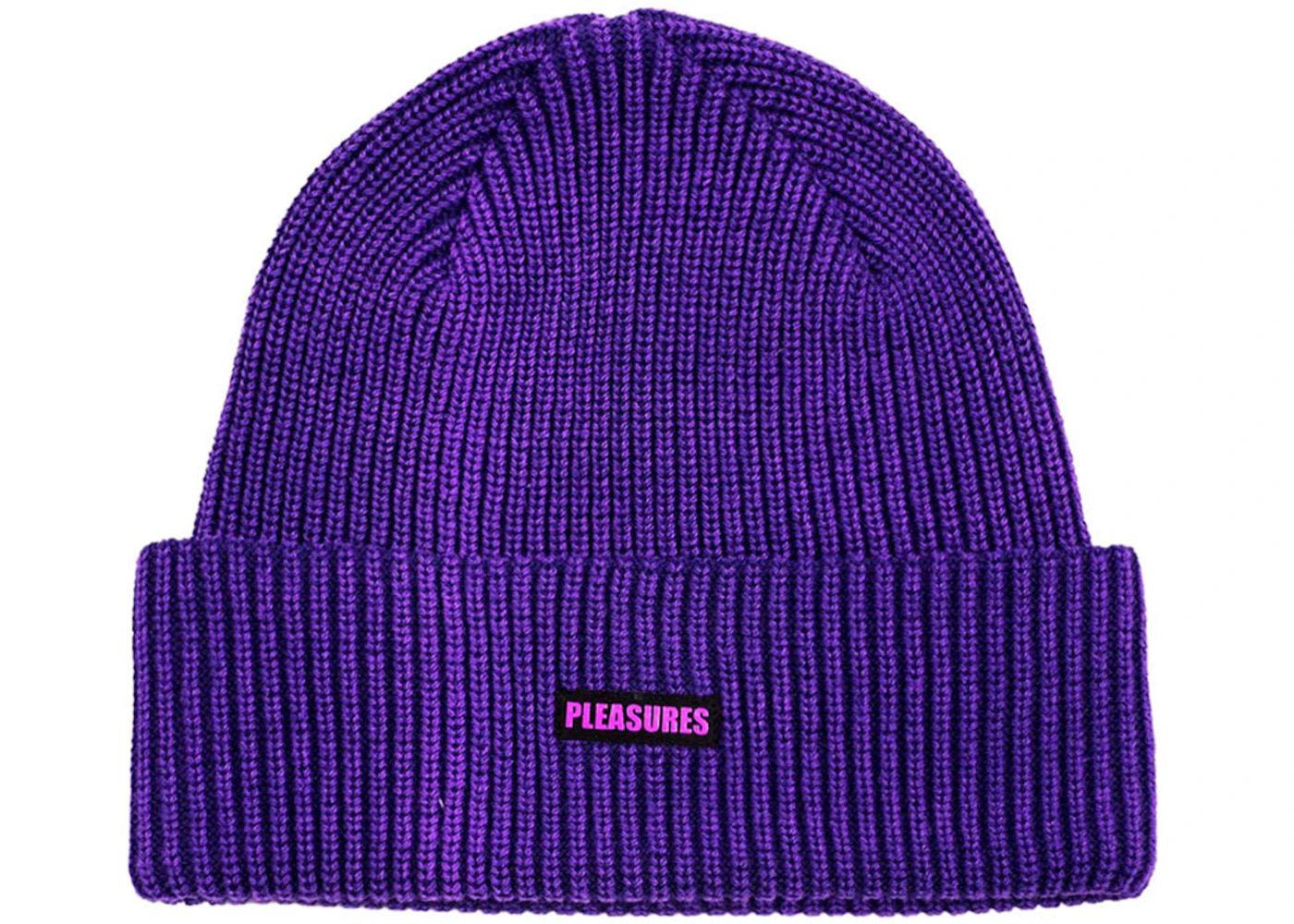 Pleasures Impact Logo Beanie Purple