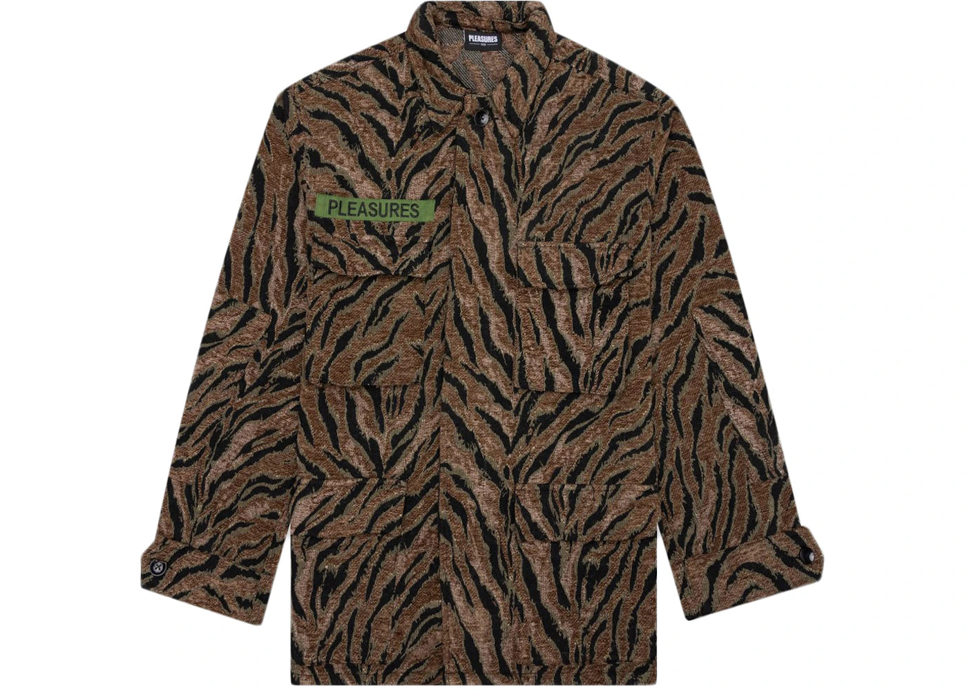 Pleasures Jungle Jacket Brown
