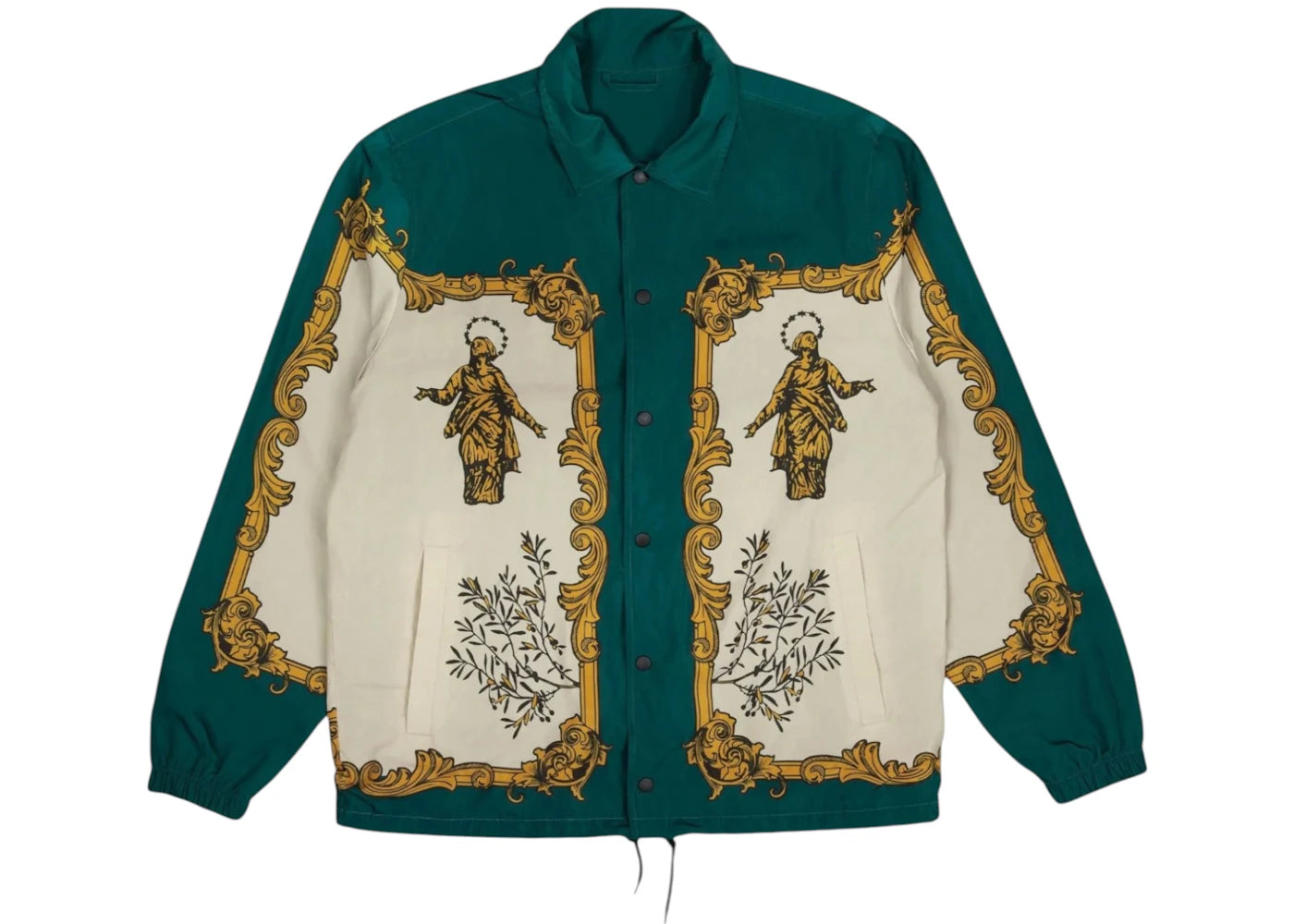 Pleasures Lorenzo Coach Jacket Green