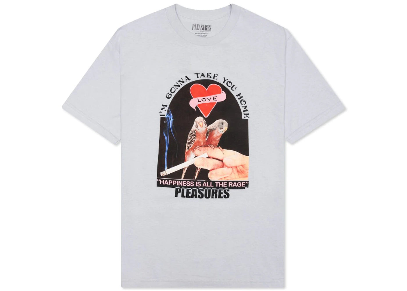 Pleasures Lovebirds T-shirt White
